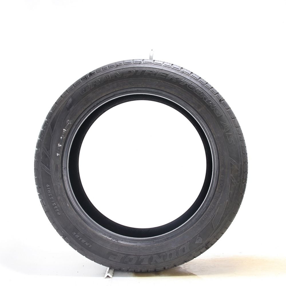 Set of (4) Used 235/55R19 Dunlop Grandtrek Touring A/S 101V - 6-7/32 - Image 6