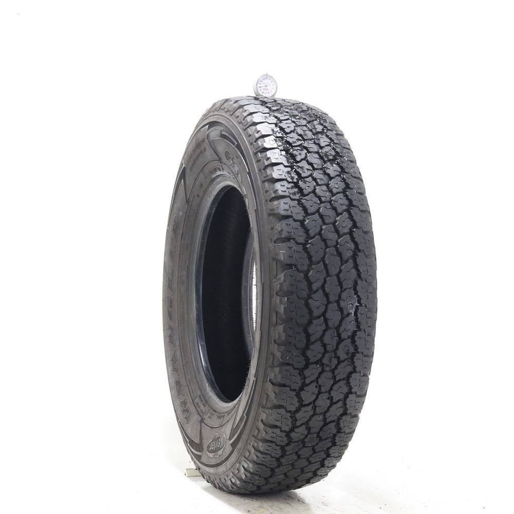 Set of (2) Used LT 235/80R17 Goodyear Wrangler All-Terrain Adventure Kevlar 120/117R E - 9.5-10/32 - Image 4