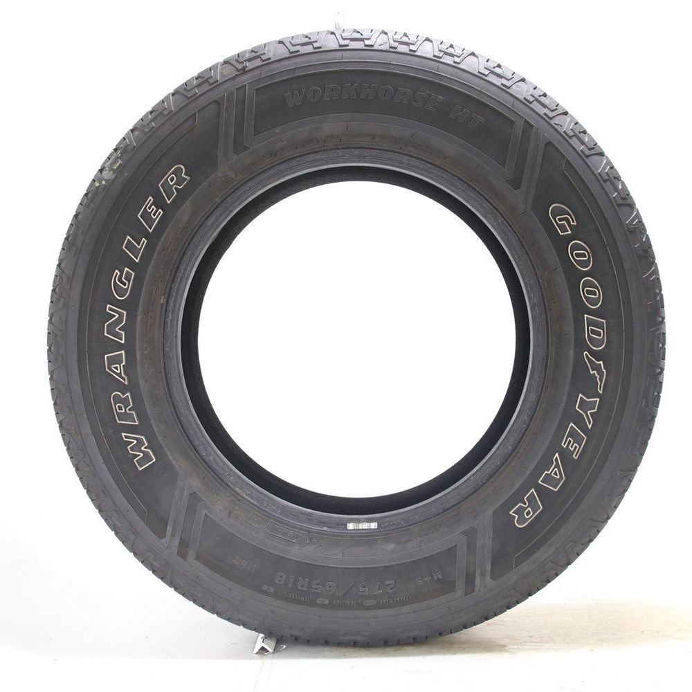 Set of (2) Used 275/65R18 Goodyear Wrangler Workhorse HT 116T - 8.5-10/32 - Image 3