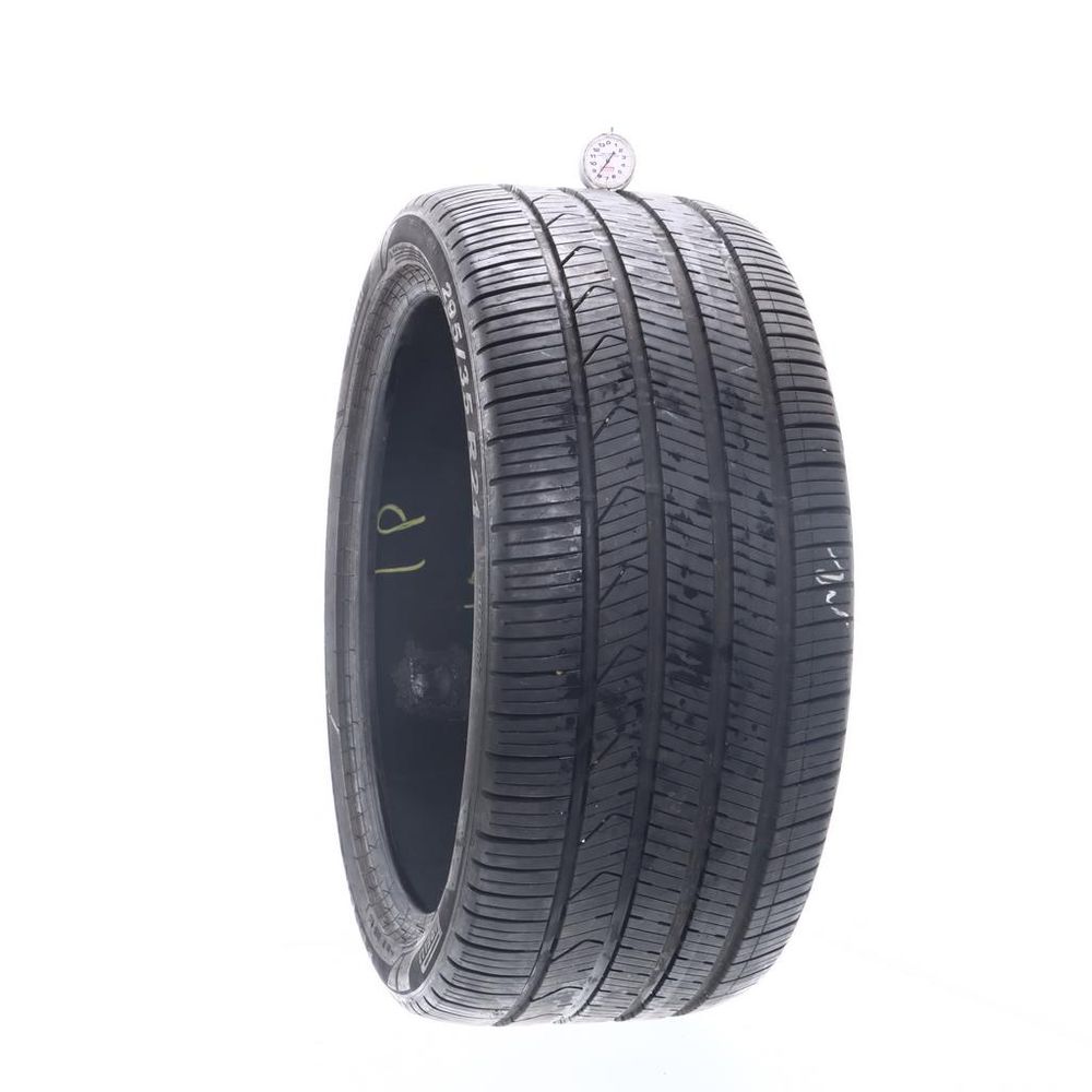 Set of (2) Used 295/35R21 Pirelli Scorpion Zero AS Plus 3 107Y - 8/32 - Image 1