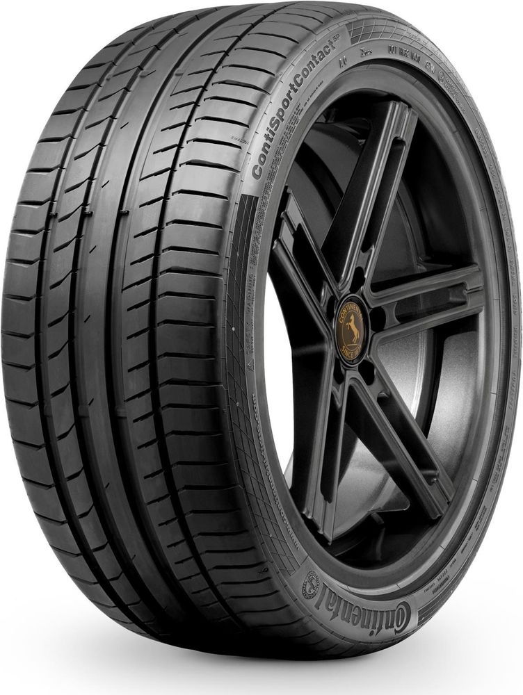 Set of (2) New 245/35ZR21 Continental ContiSportContact 5P SIL 96Y - Image 1