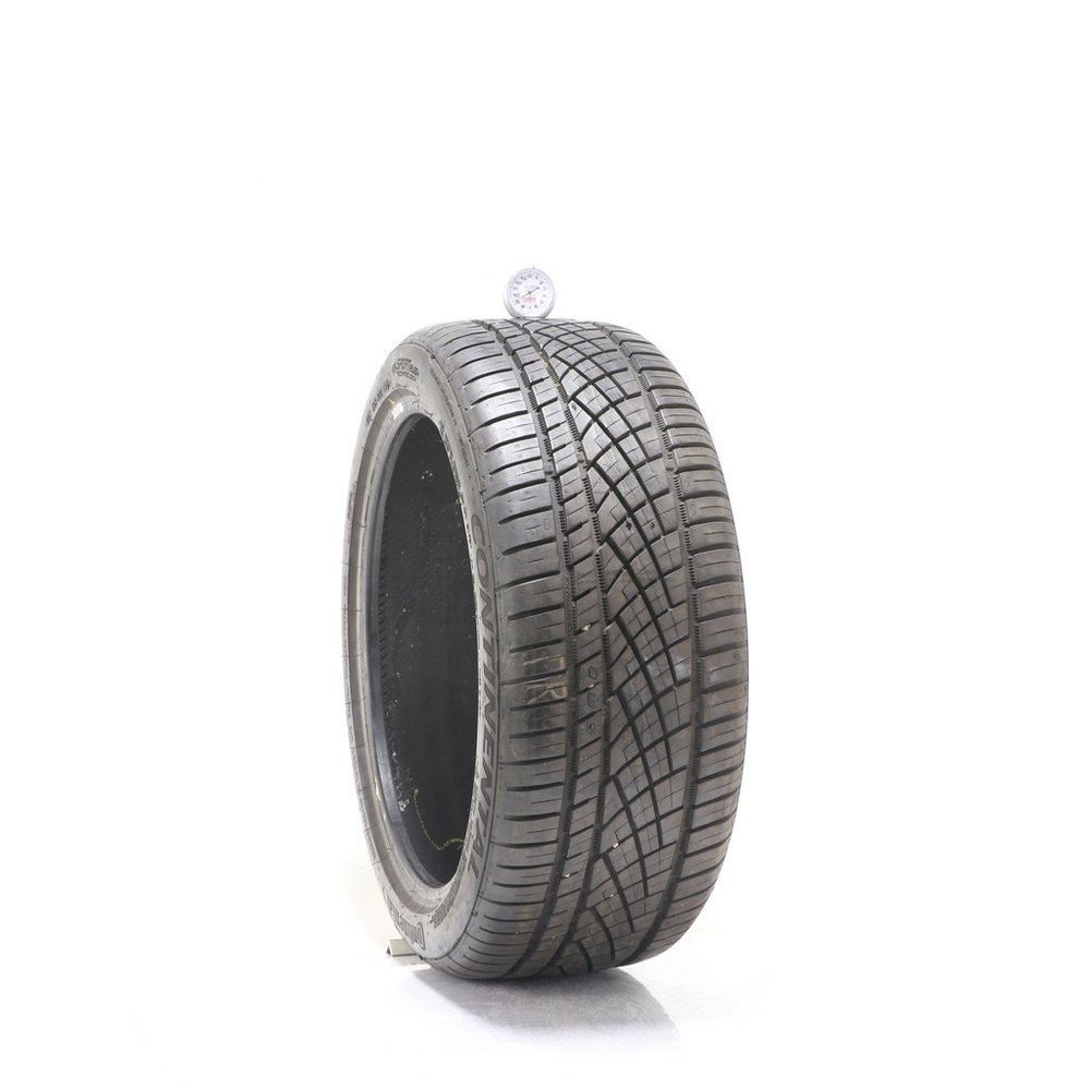 Set of (2) Used 235/40ZR18 Continental ExtremeContact DWS06 95Y - 9-9.5/32 - Image 1