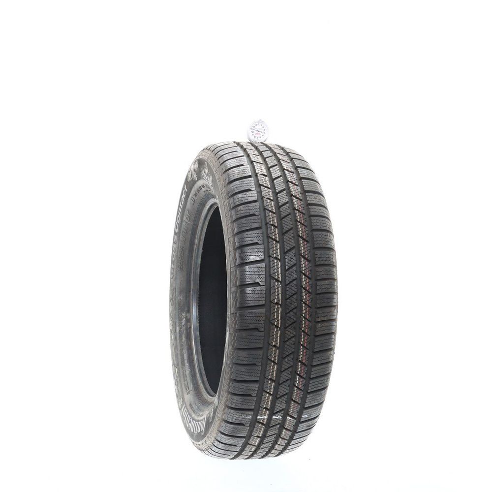 Set of (2) Used 235/60R17 Continental CrossContact Winter MO 102H - 11/32 - Image 1