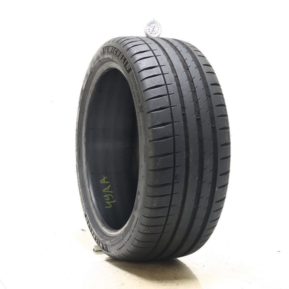 Set of (2) Used 235/40ZR18 Michelin Pilot Sport 4 S 95Y - 7.5-8/32 - Image 1