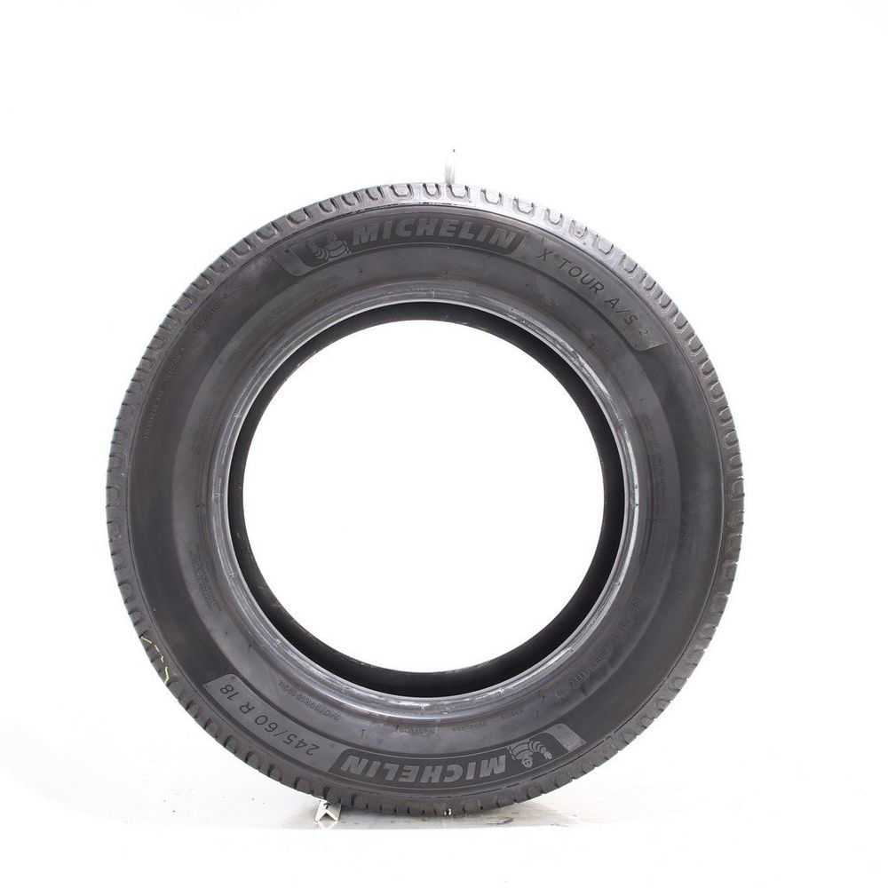 Set of (2) Used 245/60R18 Michelin X Tour A/S 2 105H - 7.5-8.5/32 - Image 3