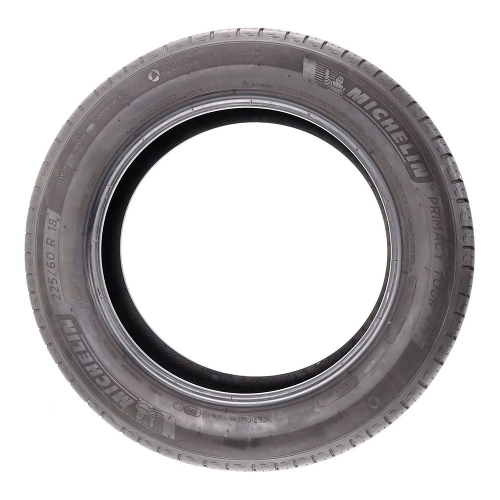 Set of (2) Used 225/60R18 Michelin Primacy Tour A/S 100V - 7.5/32 - Image 3
