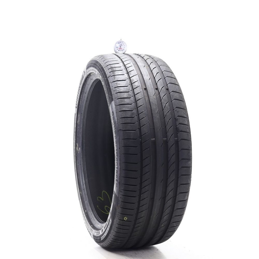 Set of (2) Used 255/40ZR21 Continental ContiSportContact 5P MO 102Y - 6-7.5/32 - Image 4