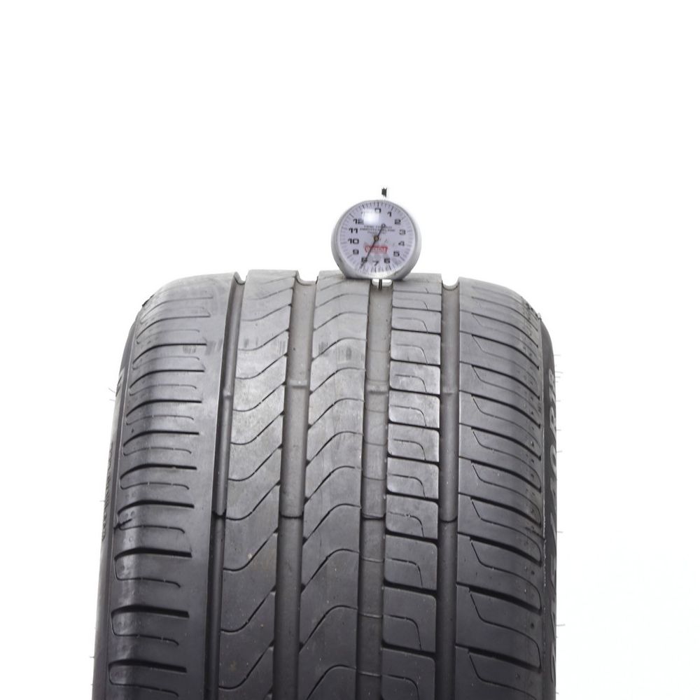 Set of (2) Used 245/40R18 Pirelli Cinturato P7 AO 93Y - 8/32 - Image 2