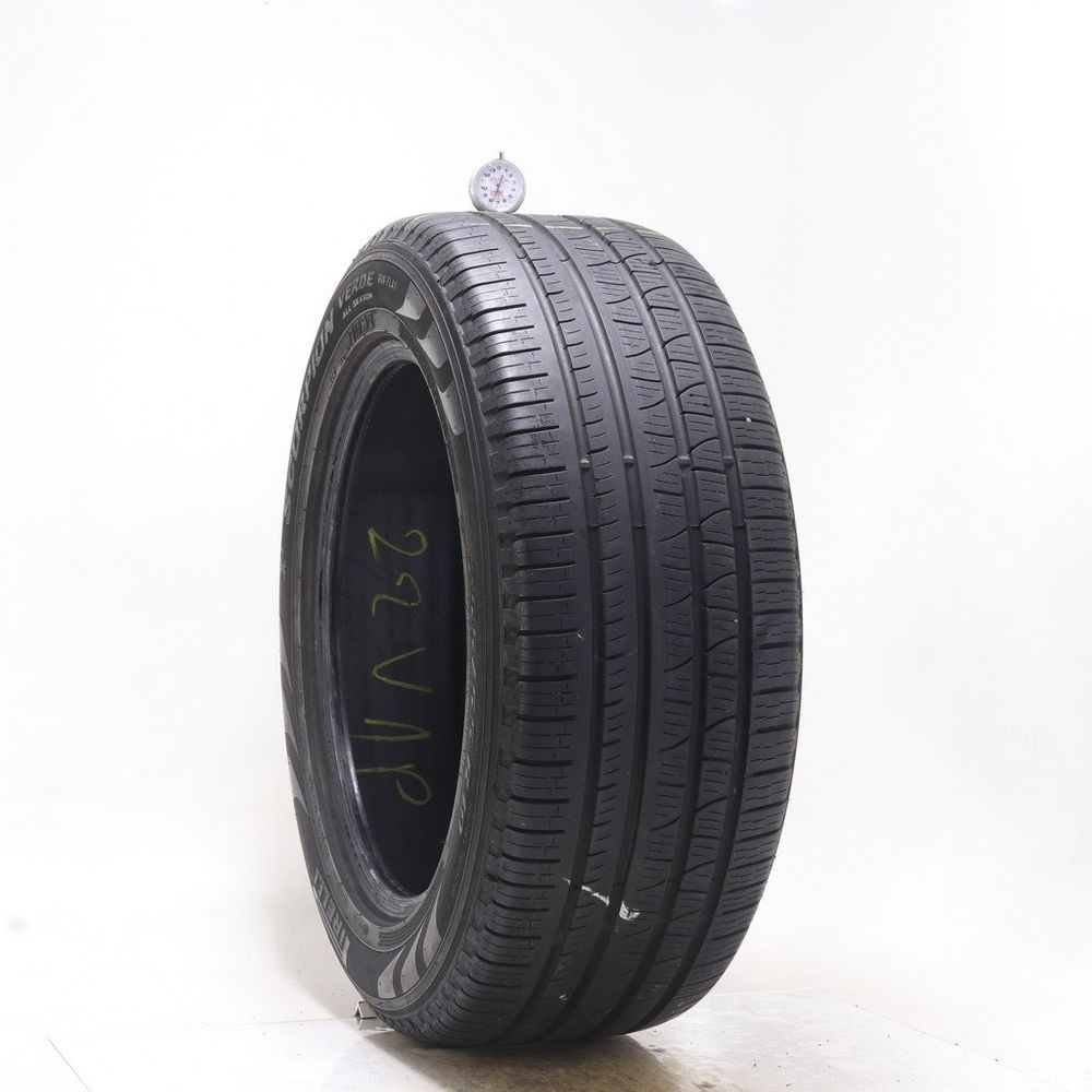 Set of (2) Used 255/55R19 Pirelli Scorpion Verde Run Flat AOE 111H - 7.5-9/32 - Image 1