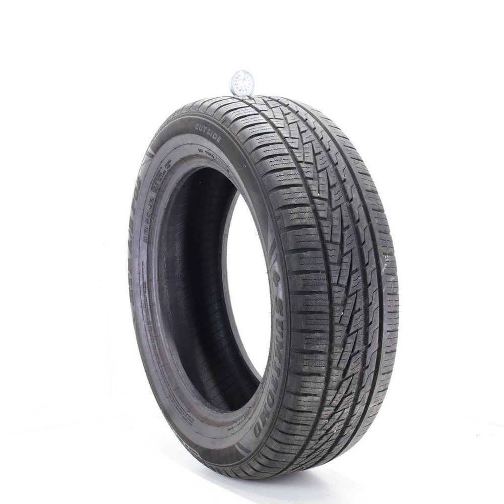 Set of (2) Used 225/60R18 Sumitomo HTR A/S P02 100V - 7.5-8/32 - Image 1