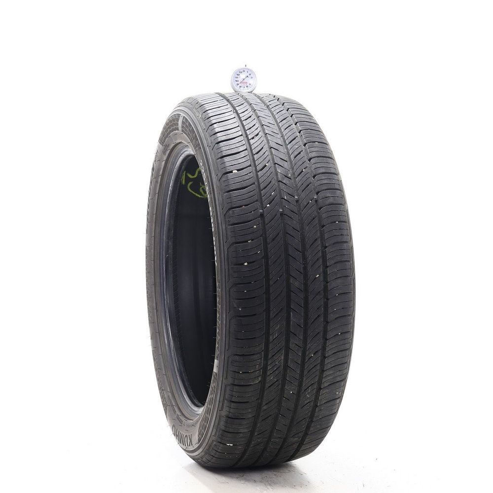 Set of (2) Used 225/55R19 Kumho Crugen HP71 99V - 8.5-10/32 - Image 1