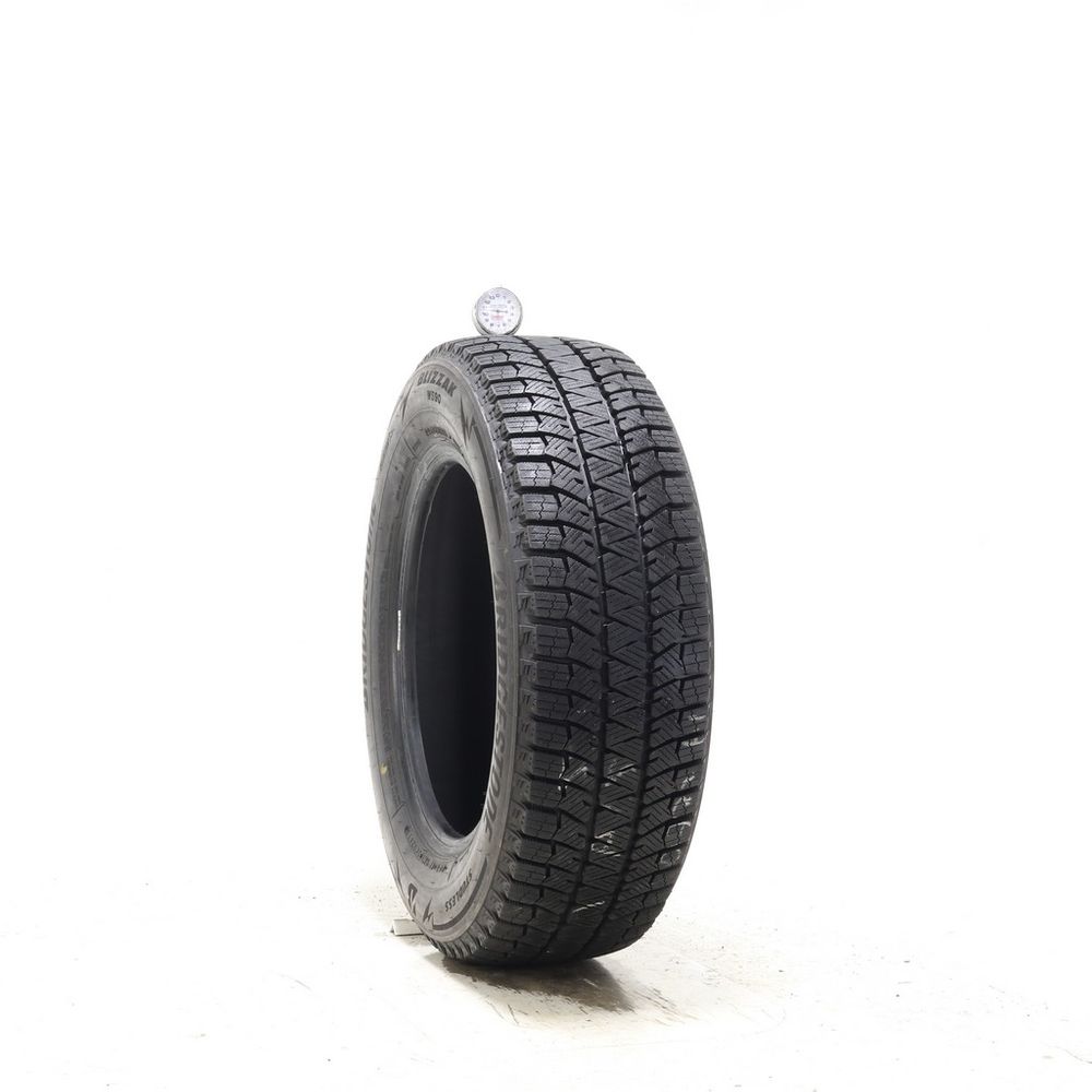 Set of (4) Used 195/65R15 Bridgestone Blizzak WS90 Studless 91H - 9.5-10.5/32 - Image 4