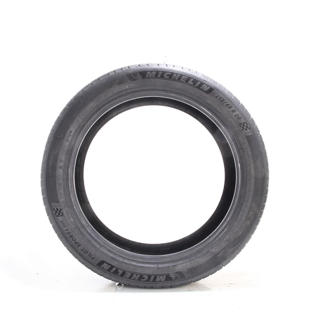 Set of (2) Used 255/45R20 Michelin Pilot Sport 4 SUV MO 105W - 7-8/32 - Image 6