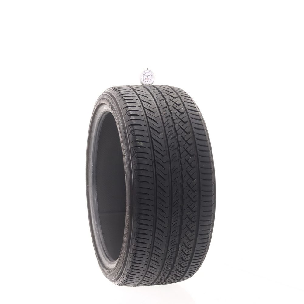 Set of (2) Used 255/35R19 Yokohama Advan Sport A/S Plus 96Y - 8.5-9/32 - Image 1