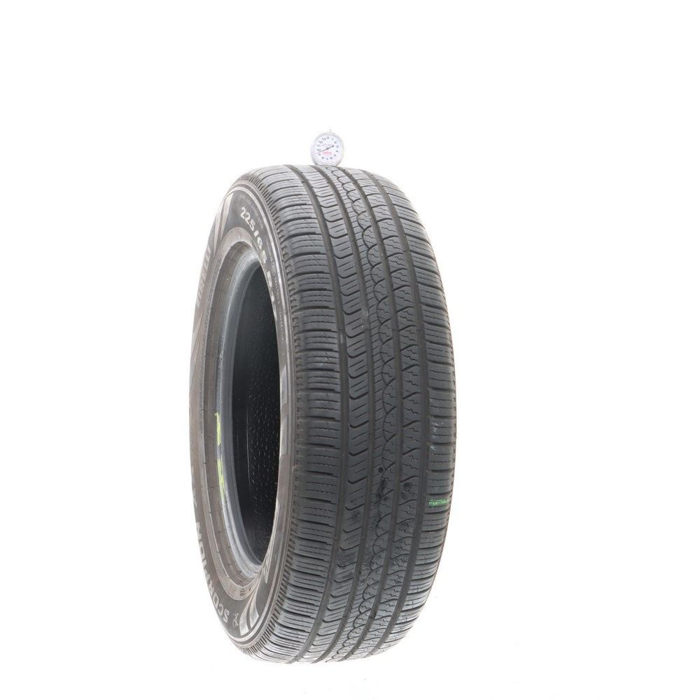 Set of (2) Used 225/65R17 Pirelli Scorpion AS Plus 3 102H - 9.5-11/32 - Image 1