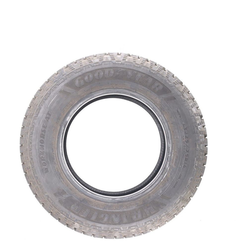 Set of (2) Used LT 225/75R16 Goodyear Wrangler Workhorse AT 115/112R E - 12/32 - Image 3