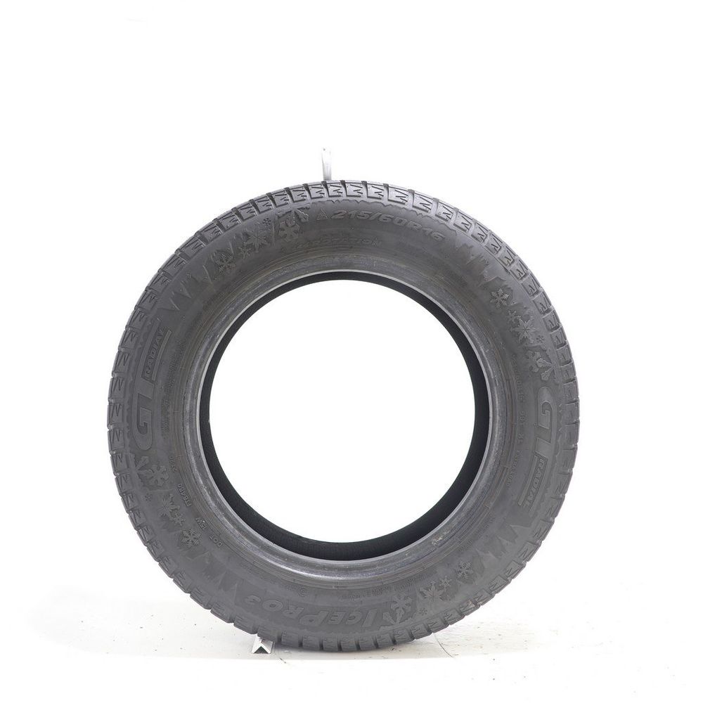 Set of (2) Used 215/60R16 GT Radial IcePro 3 99T - 9-9.5/32 - Image 3