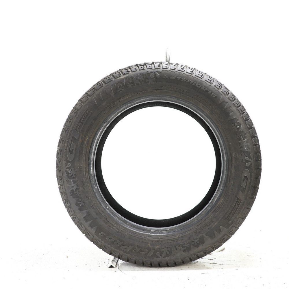 Set of (2) Used 215/60R16 GT Radial IcePro 3 99T - 9-9.5/32 - Image 6