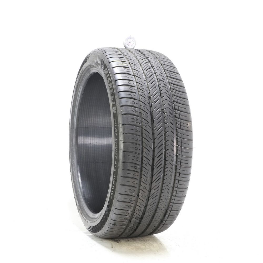 Set of (2) Used 265/40ZR22 Michelin Pilot Sport All Season 4 106Y - 8-9.5/32 - Image 4