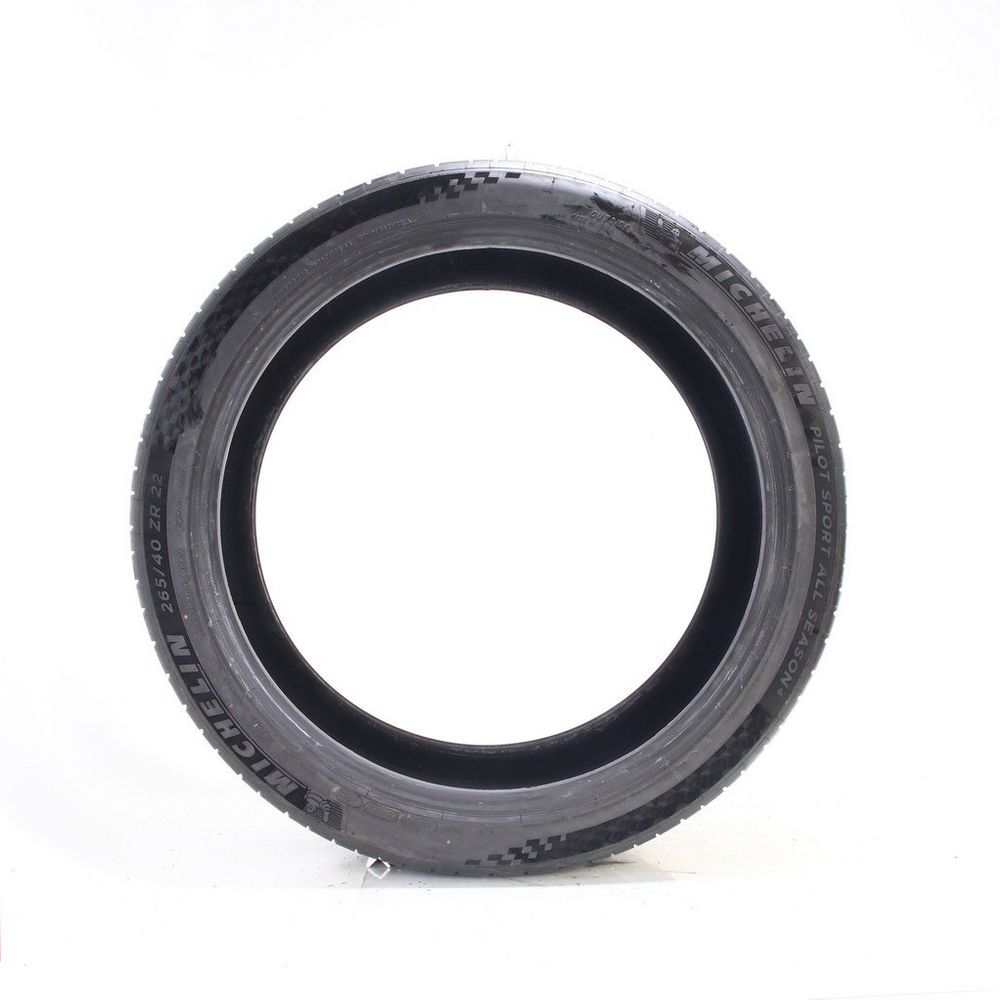 Set of (2) Used 265/40ZR22 Michelin Pilot Sport All Season 4 106Y - 8-9.5/32 - Image 6