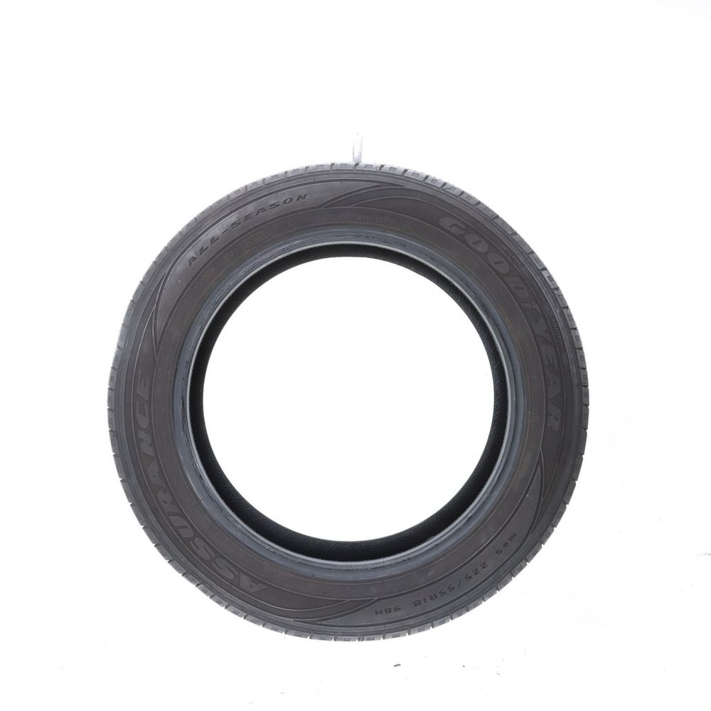 Set of (2) Used 225/55R18 Goodyear Assurance All-Season 98H - 6-7.5/32 - Image 3