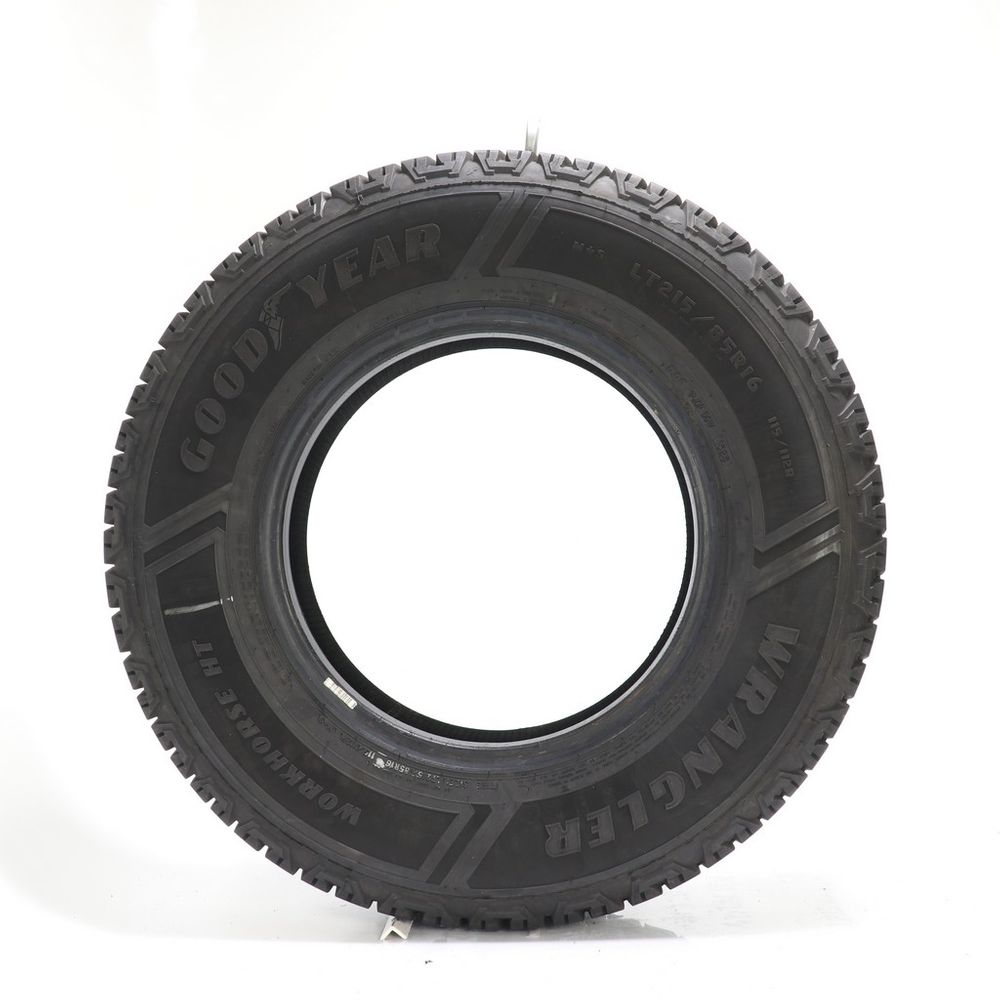 Used LT 215/85R16 Goodyear Wrangler Workhorse HT 115/112R E - 12/32 - Image 3