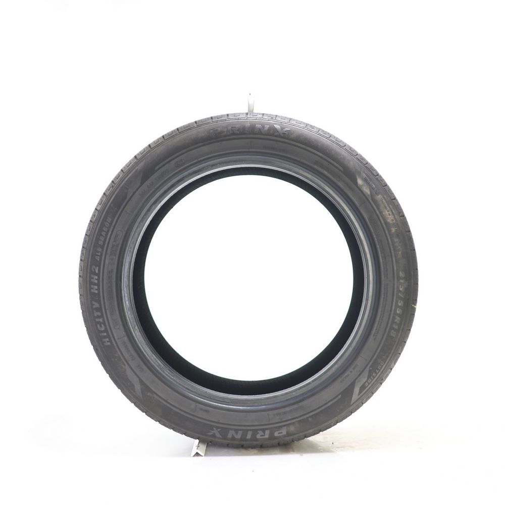 Set of (2) Used 215/55R18 Prinx HiCity HH2 95V - 7.5-8/32 - Image 3