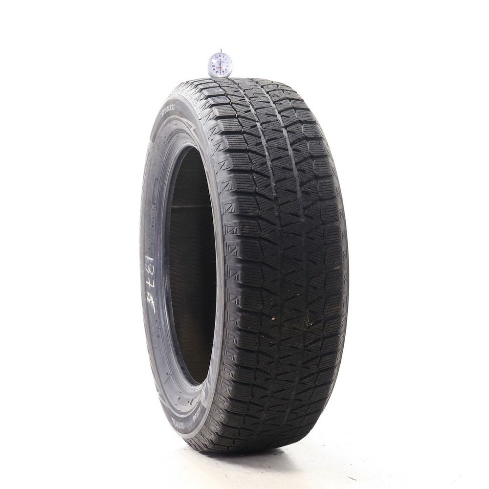 Used 225/60R18 Bridgestone Blizzak WS80 100H - 7/32 - Image 1