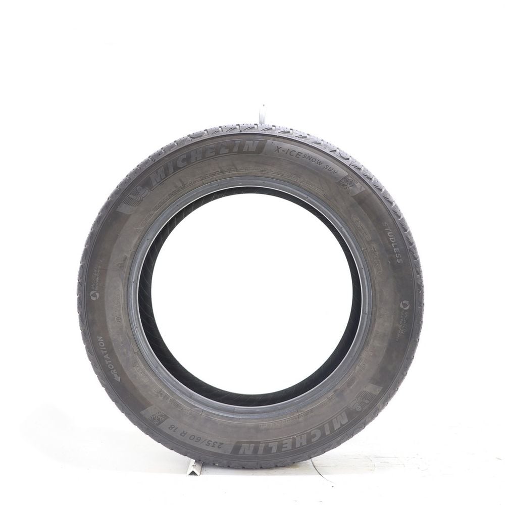 Set of (2) Used 235/60R18 Michelin X-Ice Snow SUV 107T - 6.5-7.5/32 - Image 6