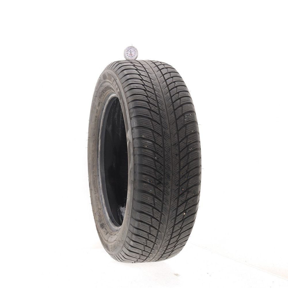 Set of (4) Used 225/60R18 Bridgestone Blizzak LM-001 RFT 104H - 6.5/32 - Image 1