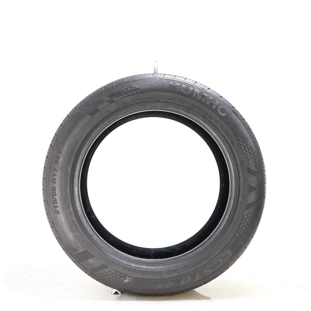 Set of (2) Used 215/55R17 Kumho Ecsta 4X II 94V - 7.5-9/32 - Image 6