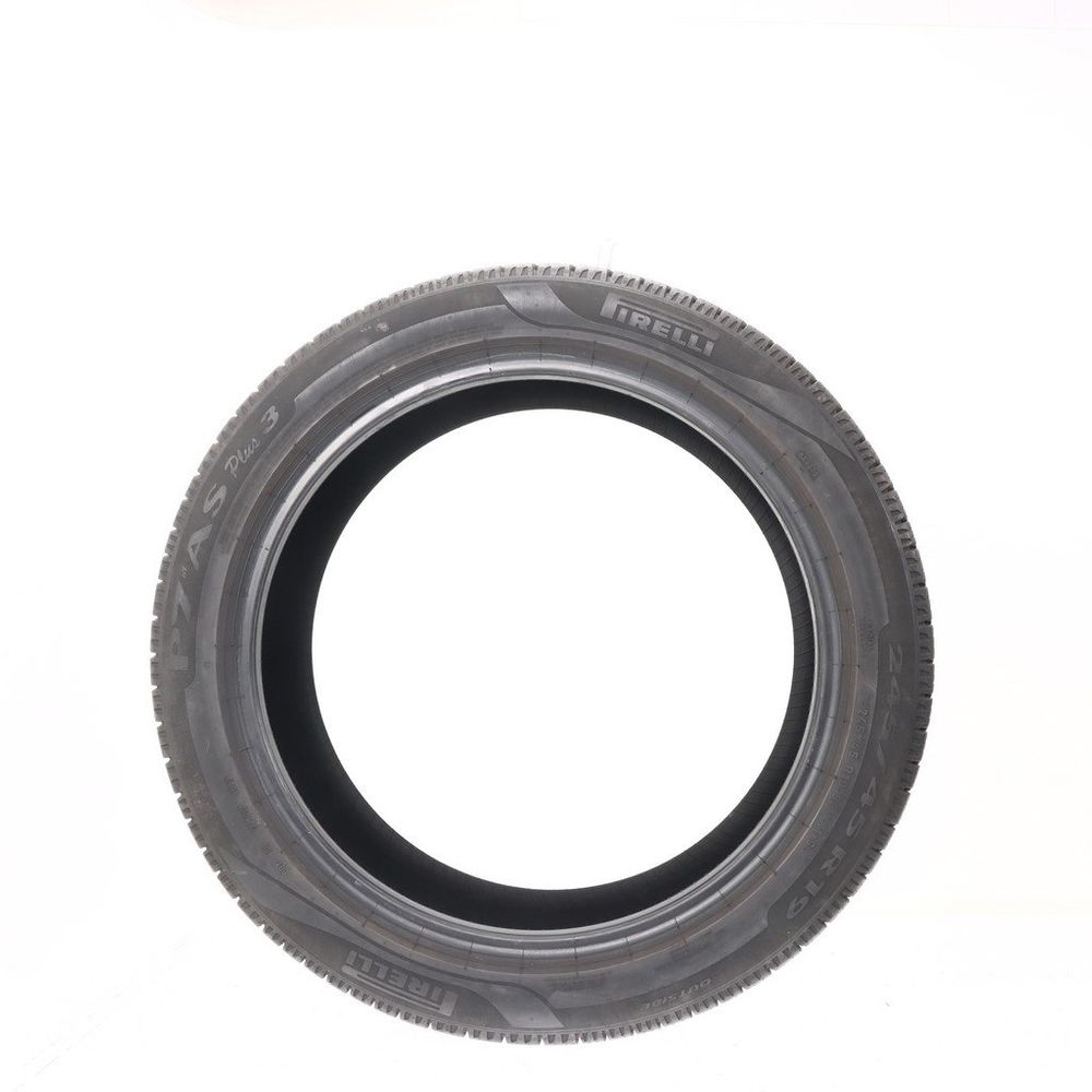 Set of (2) Used 245/45R19 Pirelli P7 AS Plus 3 98V - 8.5-10/32 - Image 6