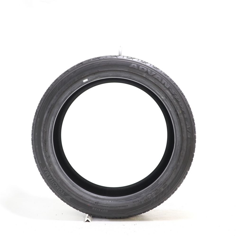 Set of (2) Used 225/45R19 Yokohama Advan Sport A/S 96Y - 7-7.5/32 - Image 3