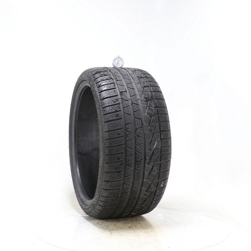 Set of (2) Used 285/30R20 Pirelli Winter 270 Sottozero Serie II ALP 99W - 7.5-8/32 - Image 1