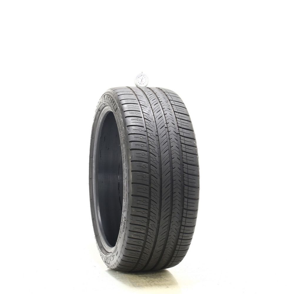 Set of (2) Used 225/40ZR19 Michelin Pilot Sport All Season 4 93Y - 7.5-8/32 - Image 1