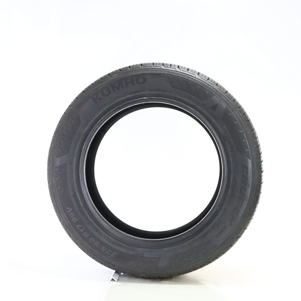 Set of (2) Driven Once 225/60R17 Kumho Crugen HP71 99V - 10-11/32 - Image 6