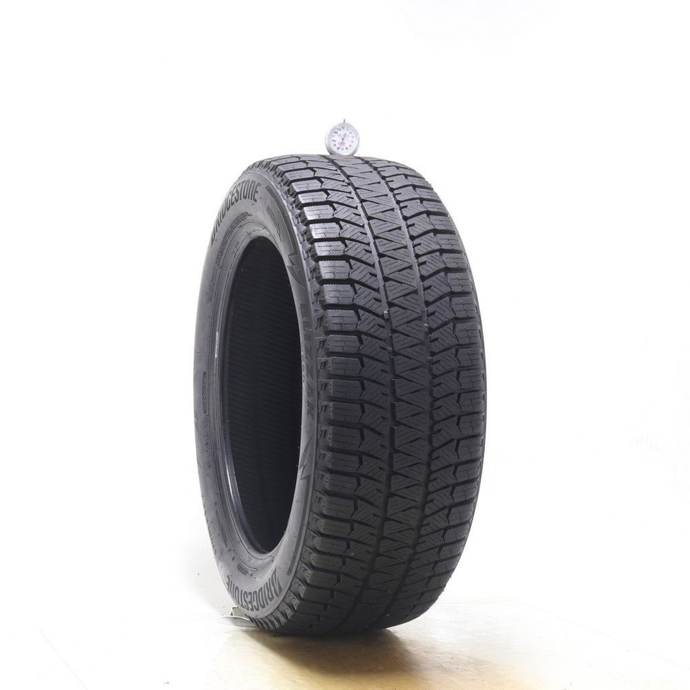 Used 225/55R18 Bridgestone Blizzak WS90 Studless 98H - 7.5/32 - Image 1