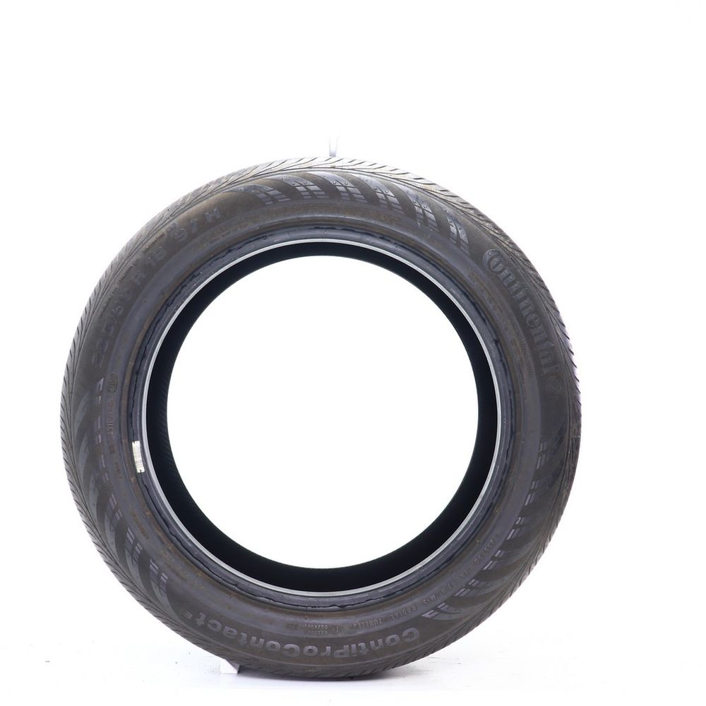 Set of (2) Used 235/50R18 Continental ContiProContact E 97H - 8-9/32 - Image 3