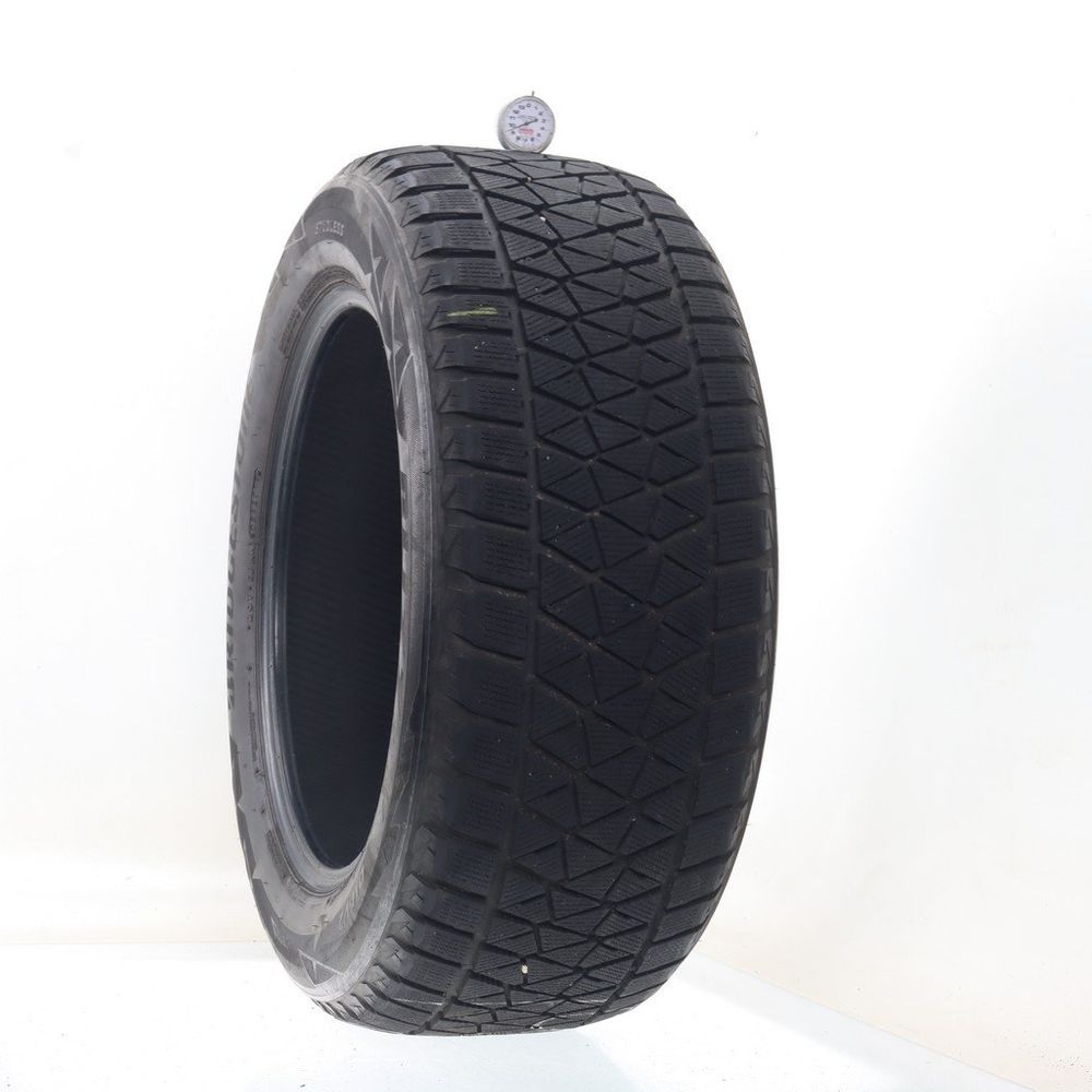 Set of (2) Used 275/55R19 Bridgestone Blizzak DM-V2 111T - 9.5-11/32 - Image 1