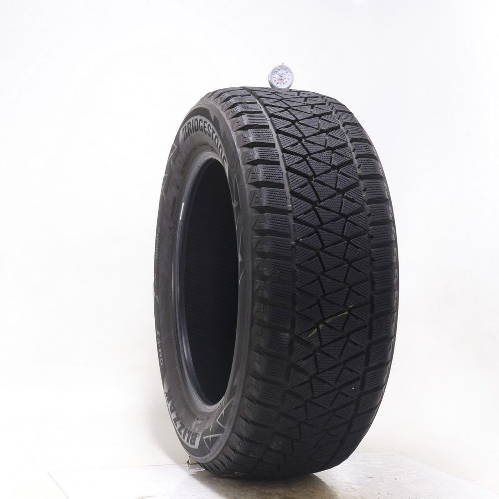 Set of (2) Used 275/55R19 Bridgestone Blizzak DM-V2 111T - 9.5-11/32 - Image 4