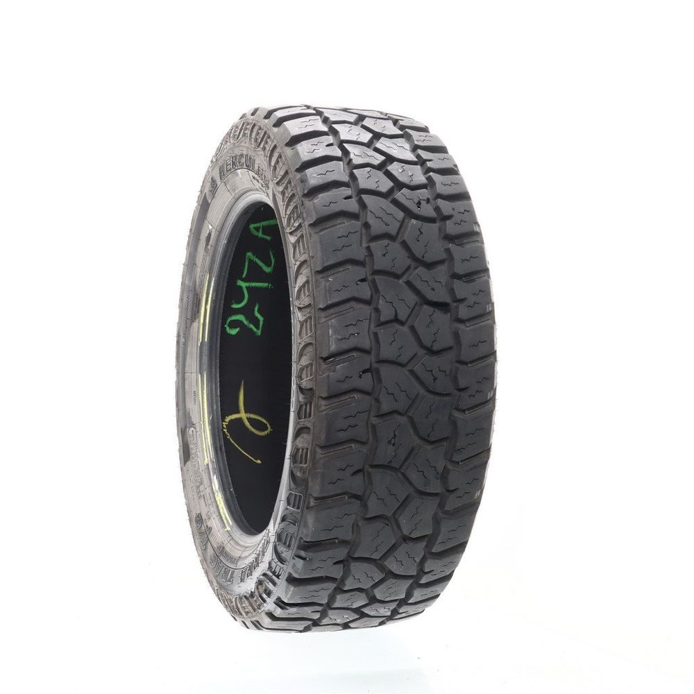 Set of (2) Used LT 275/55R20 Hercules Terra Trac T/G Max 120/117Q E - 14/32 - Image 1