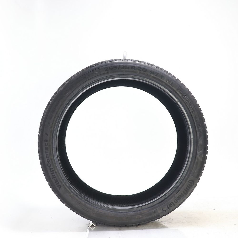 Set of (2) Used 255/35R20 Continental VikingContact 7 97T - 8-9/32 - Image 3