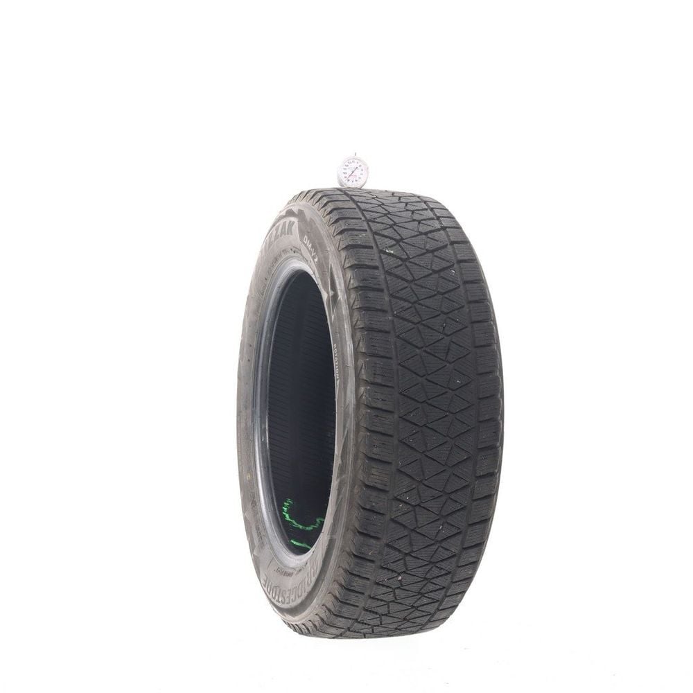 Set of (4) Used 225/60R17 Bridgestone Blizzak DM-V2 99S - 8.5-9/32 - Image 1