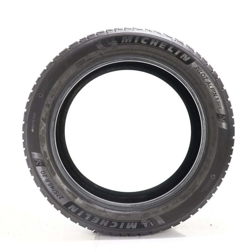 Set of (2) Used 275/45R20 Michelin Pilot Alpin 5 SUV NO 110V - 6.5-8/32 - Image 6