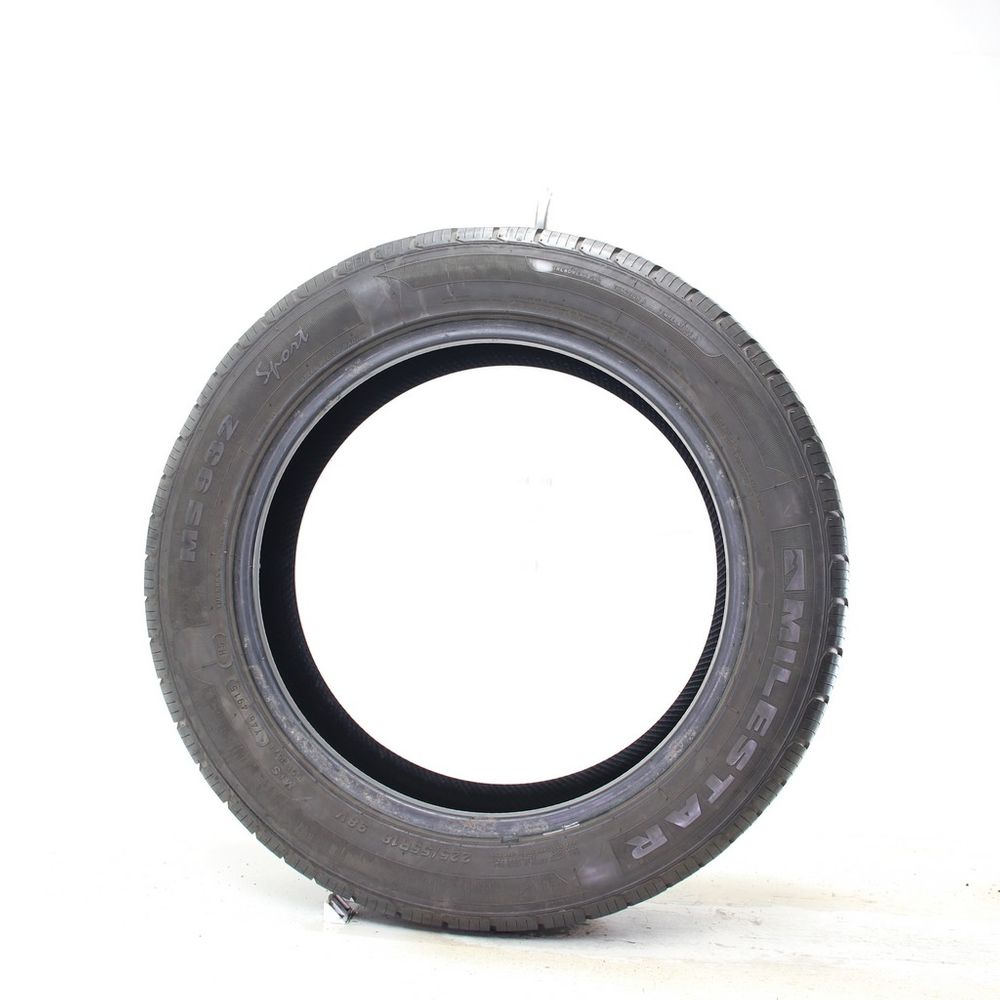 Set of (4) Used 225/55R18 Milestar MS932 Sport 98V - 7-7.5/32 - Image 3