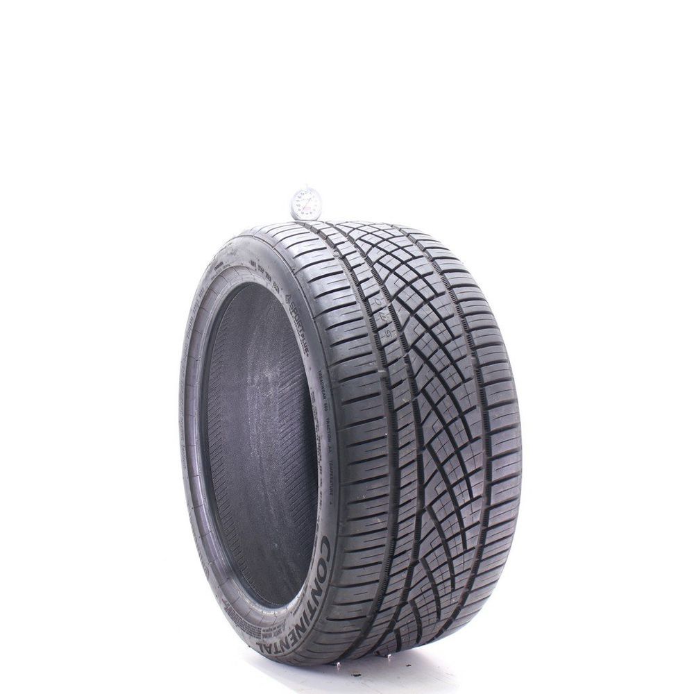 Set of (2) Used 265/35ZR18 Continental ExtremeContact DWS06 97Y - 8.5-9/32 - Image 1