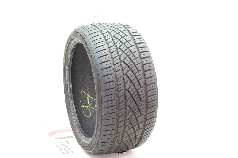 Set of (2) Used 265/35ZR18 Continental ExtremeContact DWS06 97Y - 8.5-9/32 - Image 4