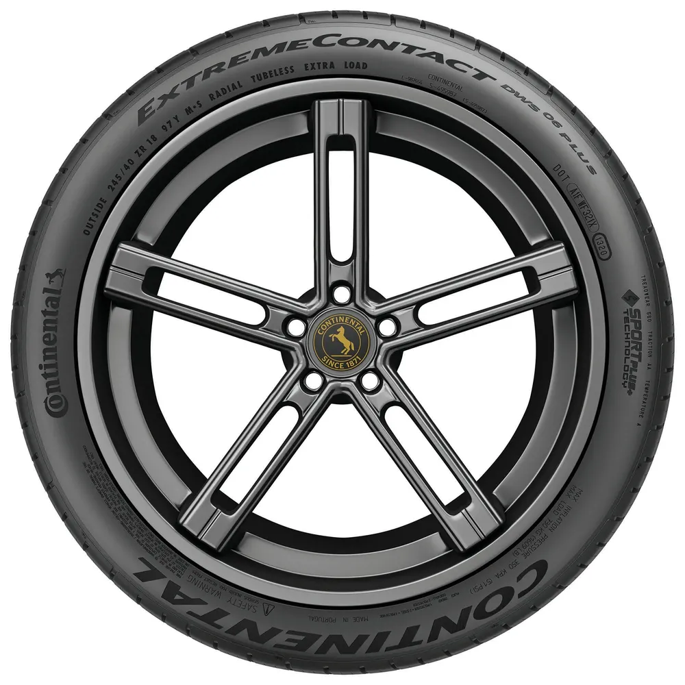New 235/45ZR17 Continental Extreme Contact DWS06 Plus 94W - Image 2