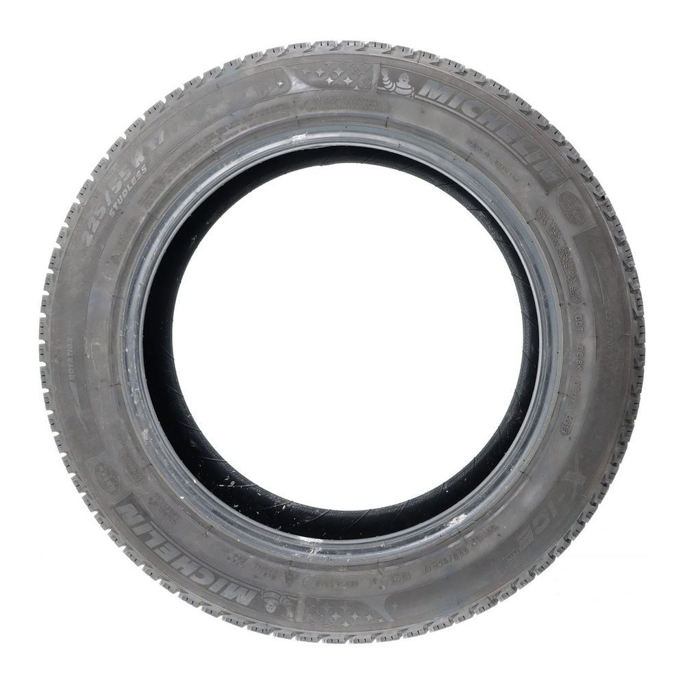 Set of (2) Used 225/55R17 Michelin X-Ice Xi3 101H - 8-9.5/32 - Image 6