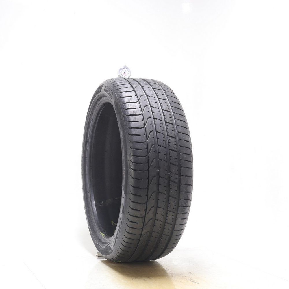 Set of (2) Used 245/40R20 Pirelli P Zero MOE Run Flat 99Y - 8/32 - Image 1